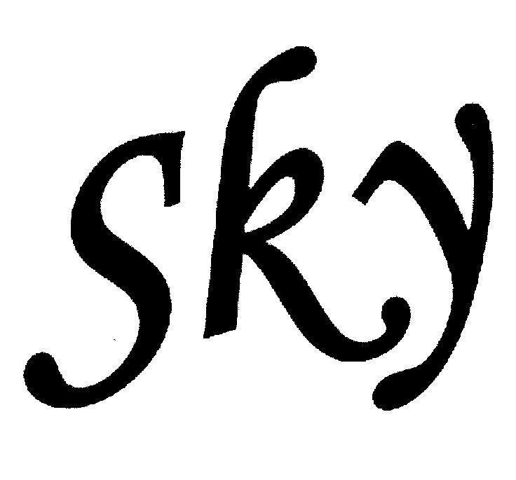 Mẫu nhãn hiệu sky