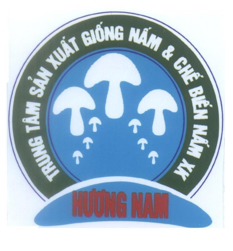 Mẫu nhãn hiệu HƯƠNG NAM, Trung tâm sản xuất giống nấm & chế biến nấm XK