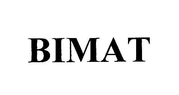 Mẫu nhãn hiệu BIMAT