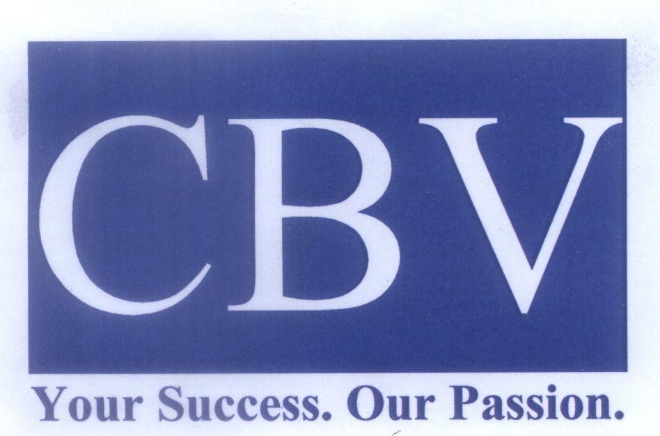 Mẫu nhãn hiệu CBV Your Success. Our Passion.