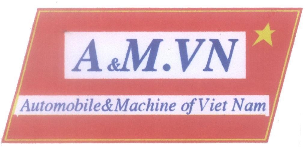 Mẫu nhãn hiệu A&M.VN Automobile&Machine of Viet Nam