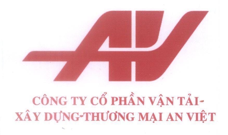 Mẫu nhãn hiệu AV An Việt Công ty cổ phần Vận tải-Xây dựng-Thương mại