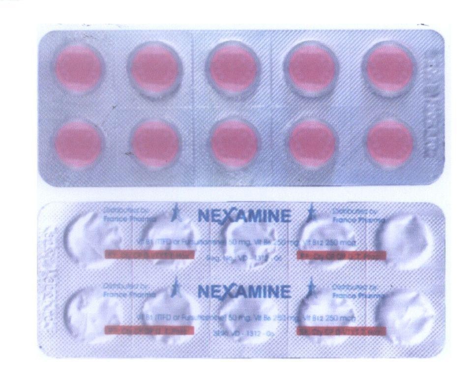 Mẫu nhãn hiệu NEXAMINE