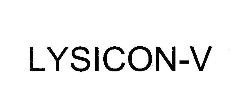 Mẫu nhãn hiệu LYSICON-V