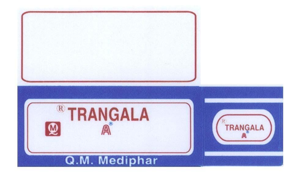 Mẫu nhãn hiệu A TRANGALA QM Q.M.Mediphar