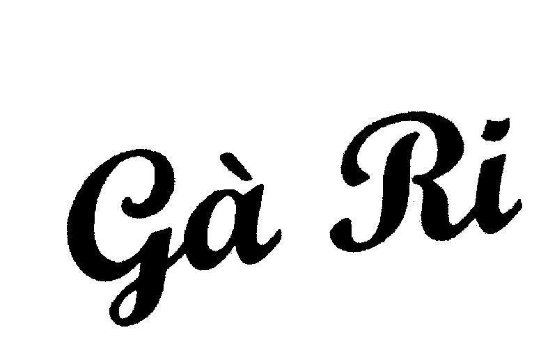 Mẫu nhãn hiệu Gà Ri