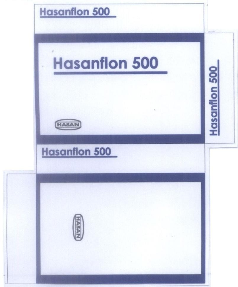 Mẫu nhãn hiệu HASAN Hasanflon 500