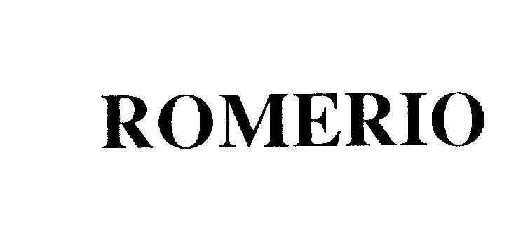 Mẫu nhãn hiệu ROMERIO