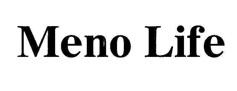 Mẫu nhãn hiệu Meno Life