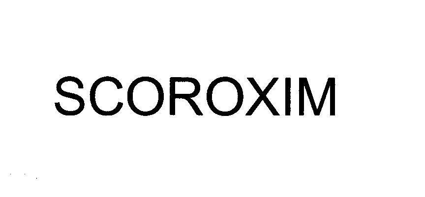 Mẫu nhãn hiệu SCOROXIM
