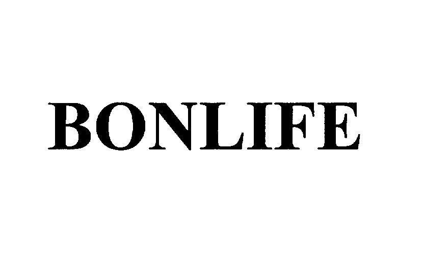 Mẫu nhãn hiệu BONLIFE
