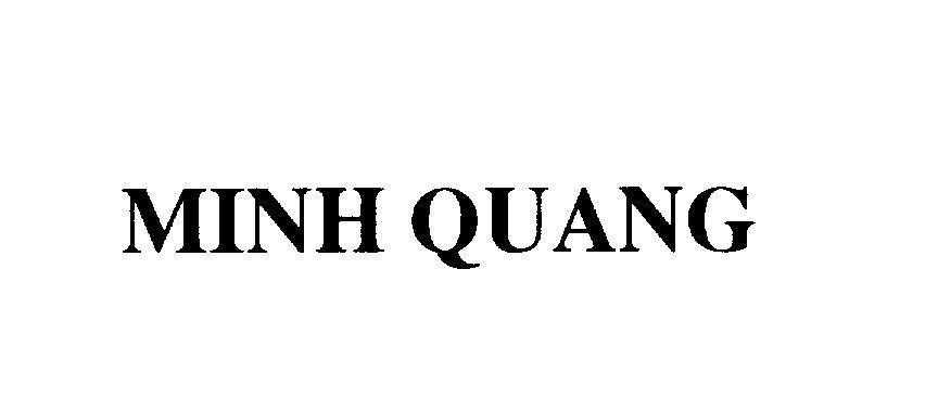 Mẫu nhãn hiệu MINH QUANG