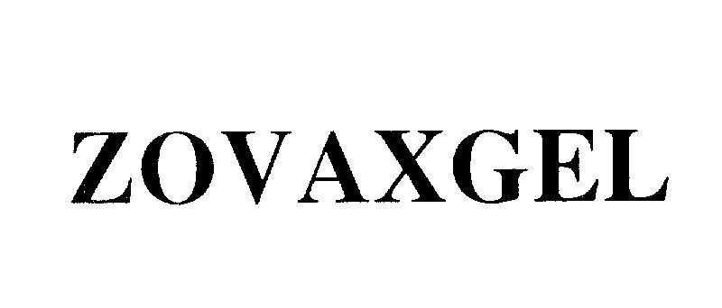 Mẫu nhãn hiệu ZOVAXGEL