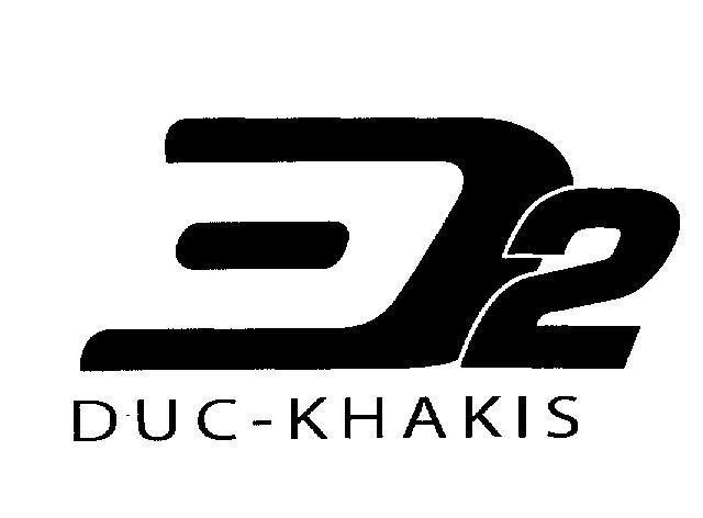 Mẫu nhãn hiệu D2 DUC - KHAKIS