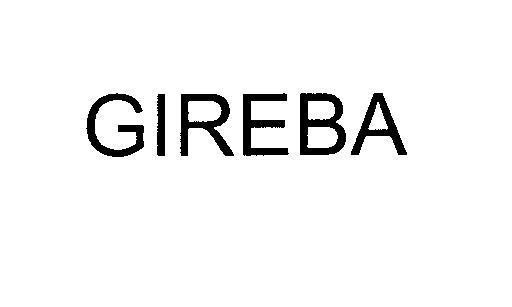 Mẫu nhãn hiệu GIREBA