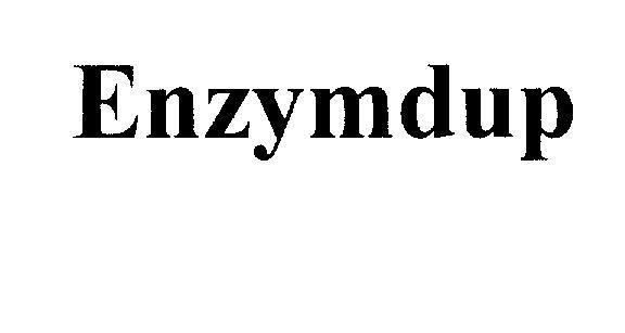 Mẫu nhãn hiệu Enzymdup