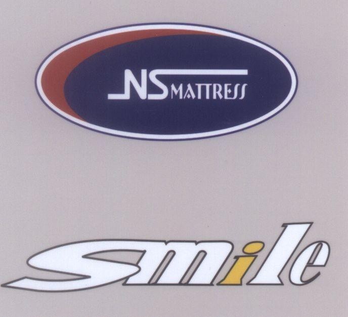 Mẫu nhãn hiệu NS MATTRESS smile
