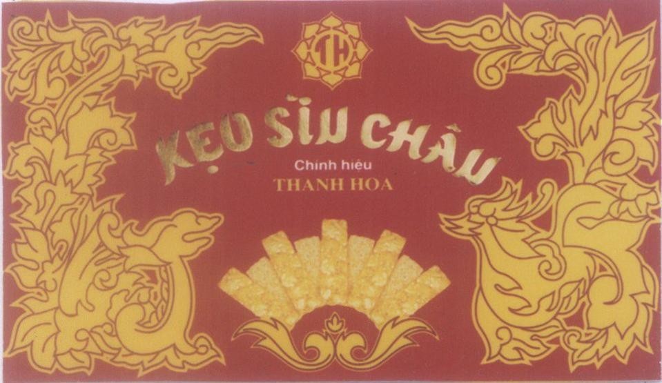 Mẫu nhãn hiệu TH THANH HOA Kẹo Sìu Châu Chính hiệu