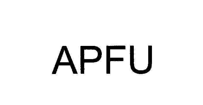 Mẫu nhãn hiệu APFU