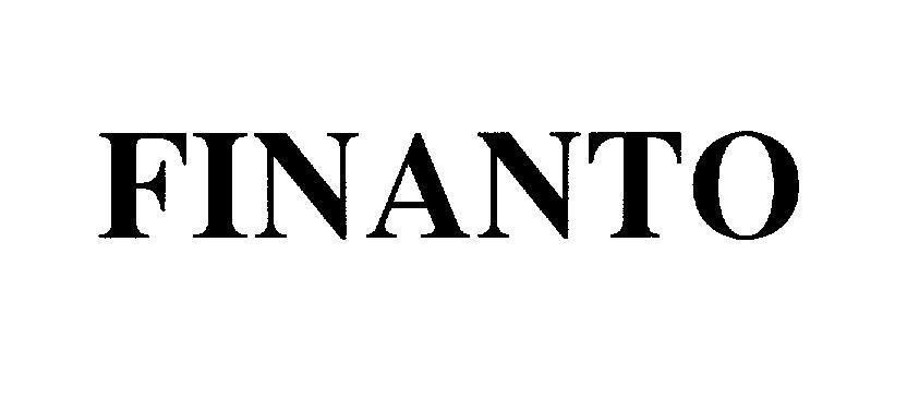 Mẫu nhãn hiệu FINANTO