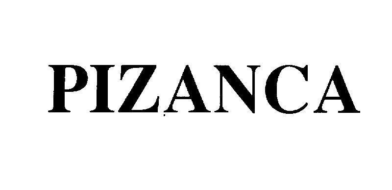 Mẫu nhãn hiệu PIZANCA