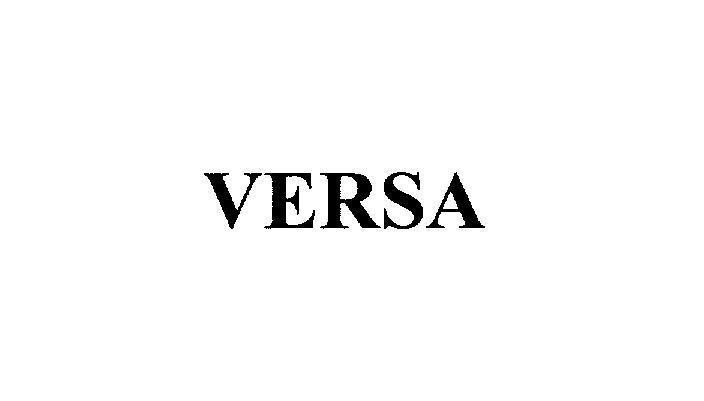 Mẫu nhãn hiệu VERSA