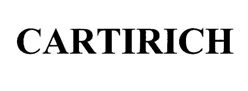 Mẫu nhãn hiệu CARTIRICH