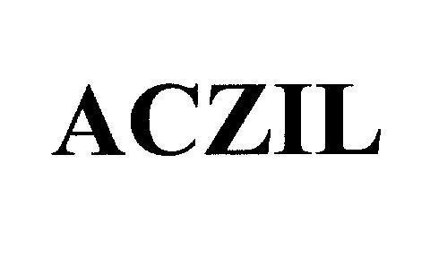 Mẫu nhãn hiệu ACZIL