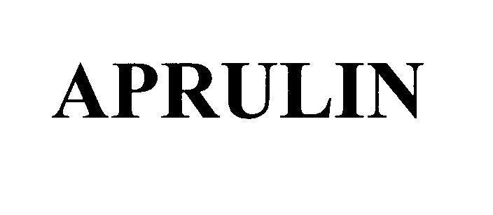 Mẫu nhãn hiệu APRULIN