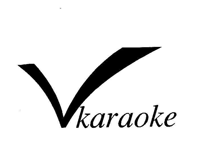 Mẫu nhãn hiệu V karaoke