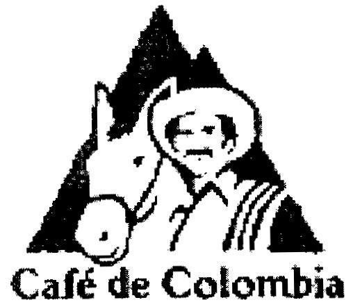 Mẫu nhãn hiệu Café de Colombia