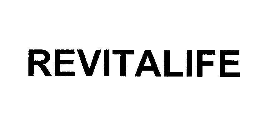 Mẫu nhãn hiệu REVITALIFE