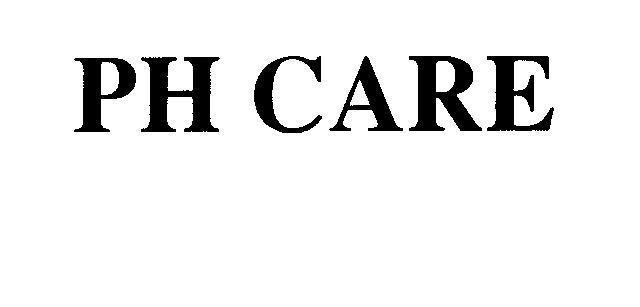 Mẫu nhãn hiệu PH CARE