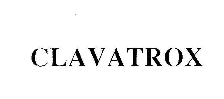 Mẫu nhãn hiệu CLAVATROX