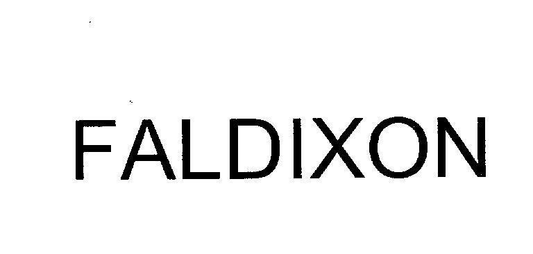 Mẫu nhãn hiệu FALDIXON