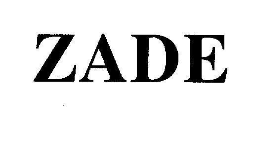 Mẫu nhãn hiệu ZADE