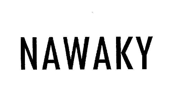 Mẫu nhãn hiệu NAWAKY