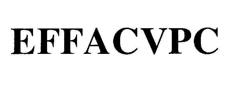 Mẫu nhãn hiệu EFFACVPC