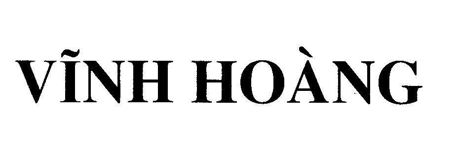 Mẫu nhãn hiệu Vĩnh Hoàng