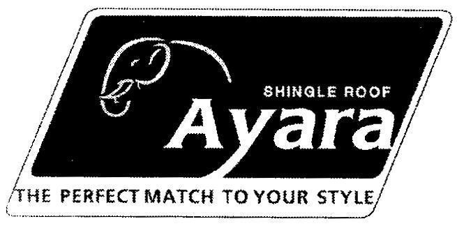 Mẫu nhãn hiệu Ayara SHINGLE ROOF THE PERFECT MATCH TO YOUR STYLE