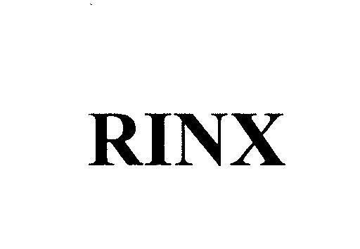 Mẫu nhãn hiệu RINX