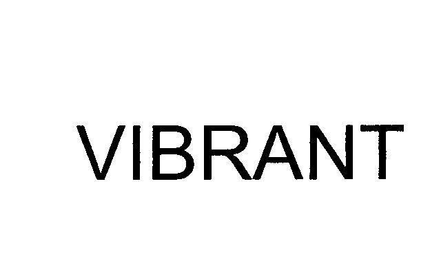 Mẫu nhãn hiệu VIBRANT