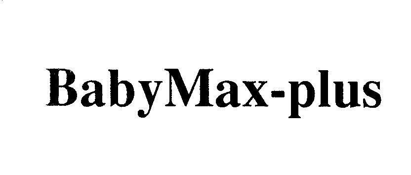 Mẫu nhãn hiệu Baby Max-plus