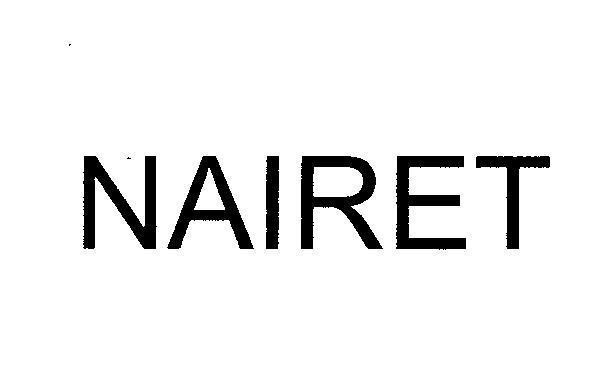 Mẫu nhãn hiệu NAIRET