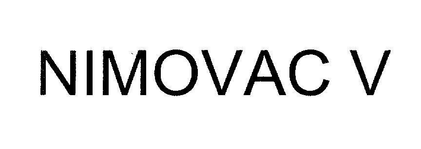 Mẫu nhãn hiệu NIMOVAC V