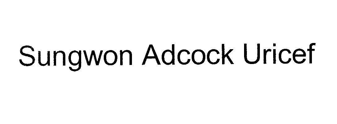 Mẫu nhãn hiệu Sungwon Adcock Uricef