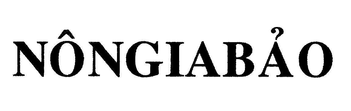 Mẫu nhãn hiệu Nôngiabảo