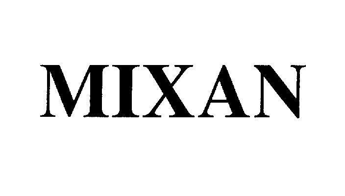 Mẫu nhãn hiệu MIXAN