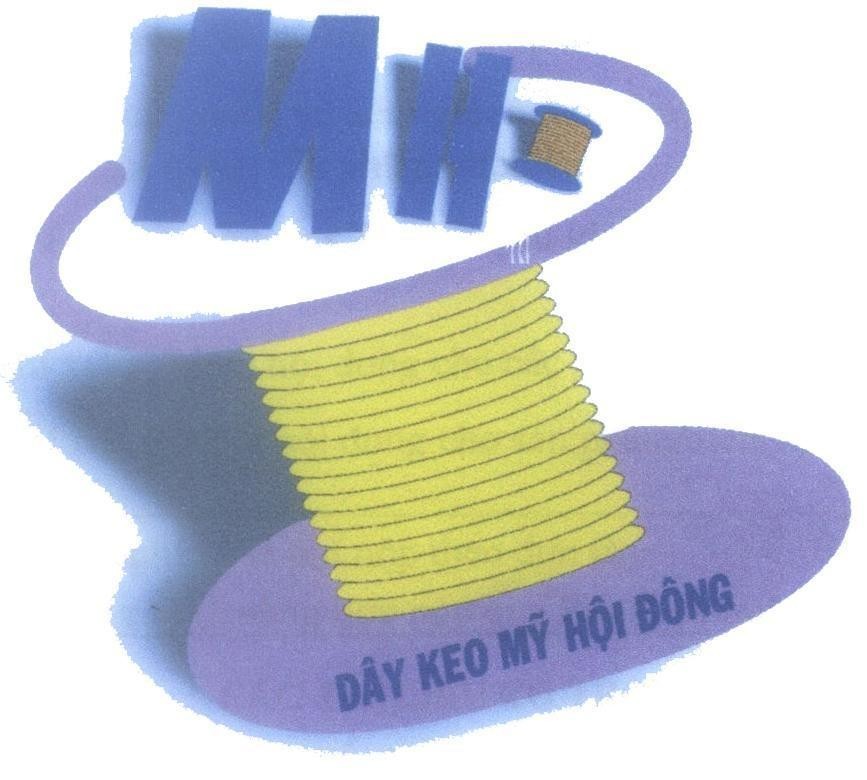 Mẫu nhãn hiệu MH Dây Keo Mỹ Hội Đông