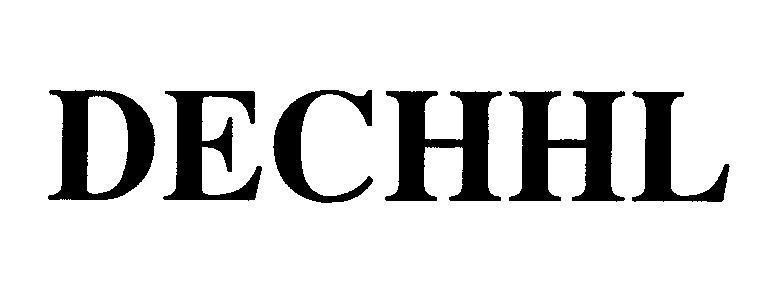 Mẫu nhãn hiệu DECHHL